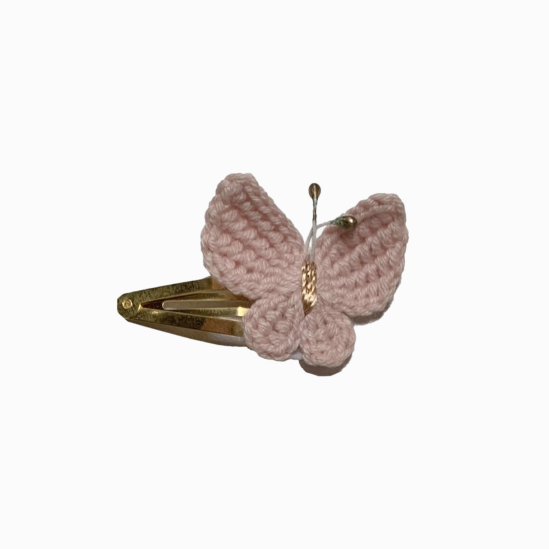 Knit Butterfly Hair Clip