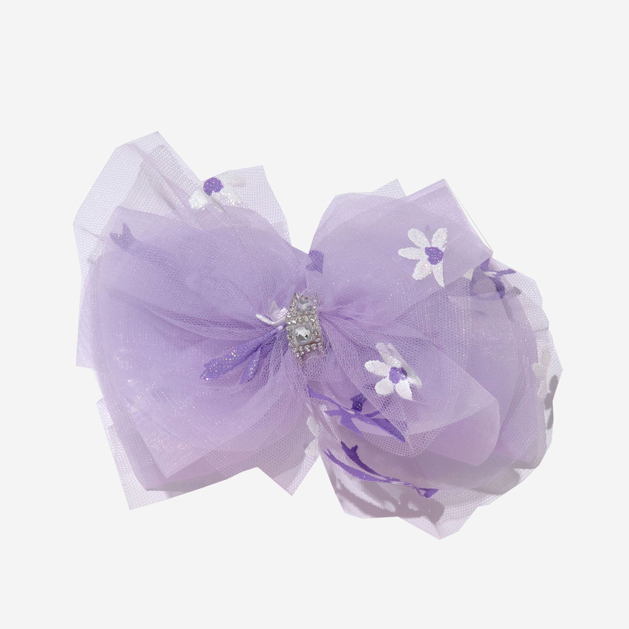 Flower Bow Hair Clip