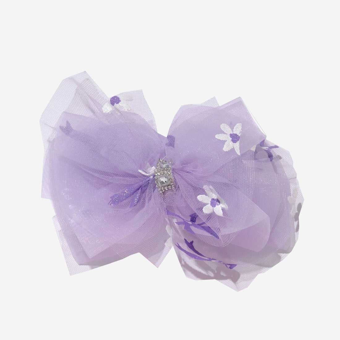 Flower Bow Hair Clip