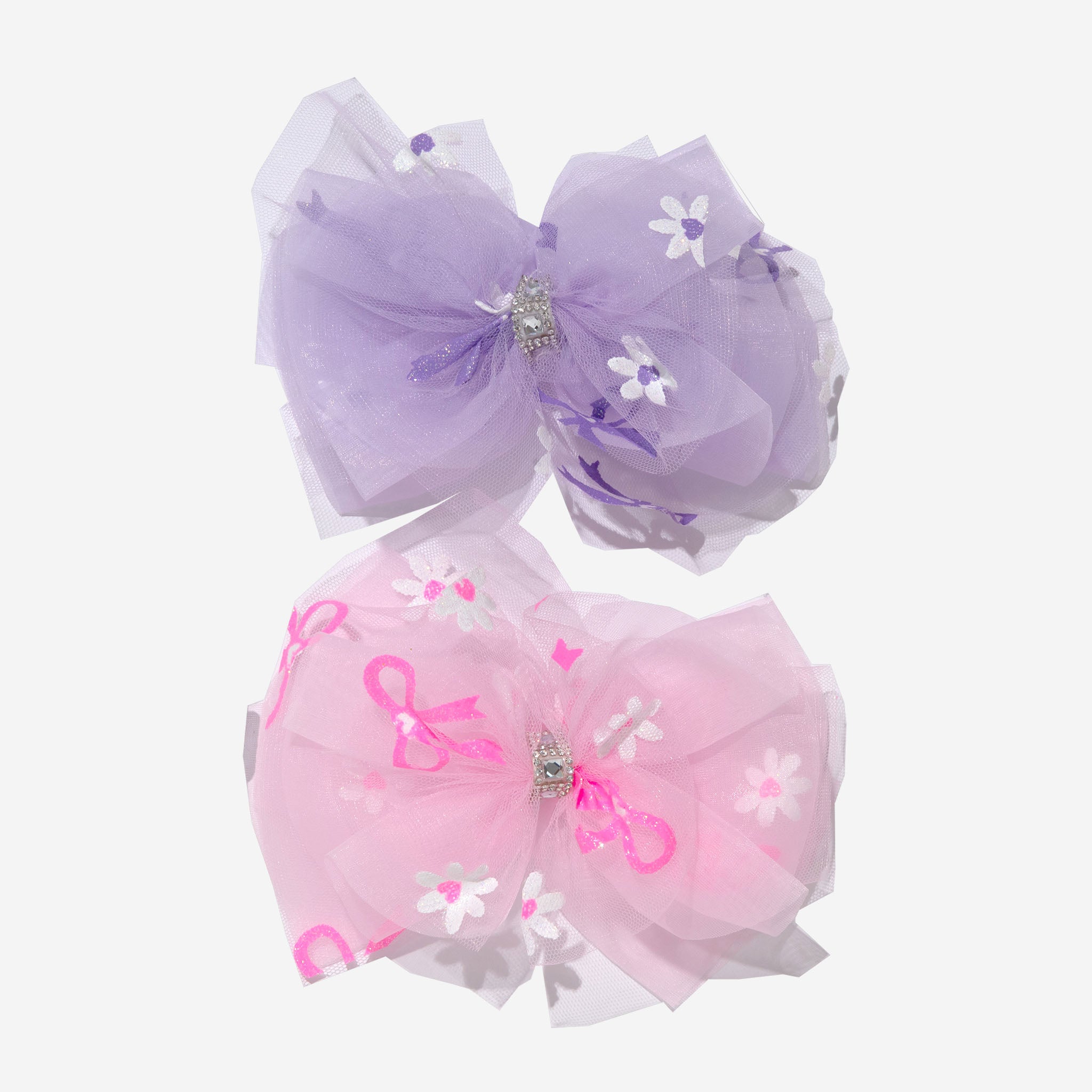 Flower Bow Hair Clip