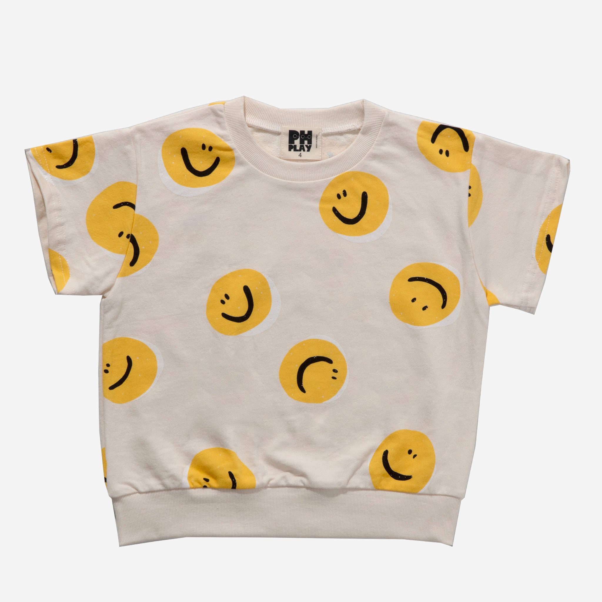 H Smile Sweatshirt Set