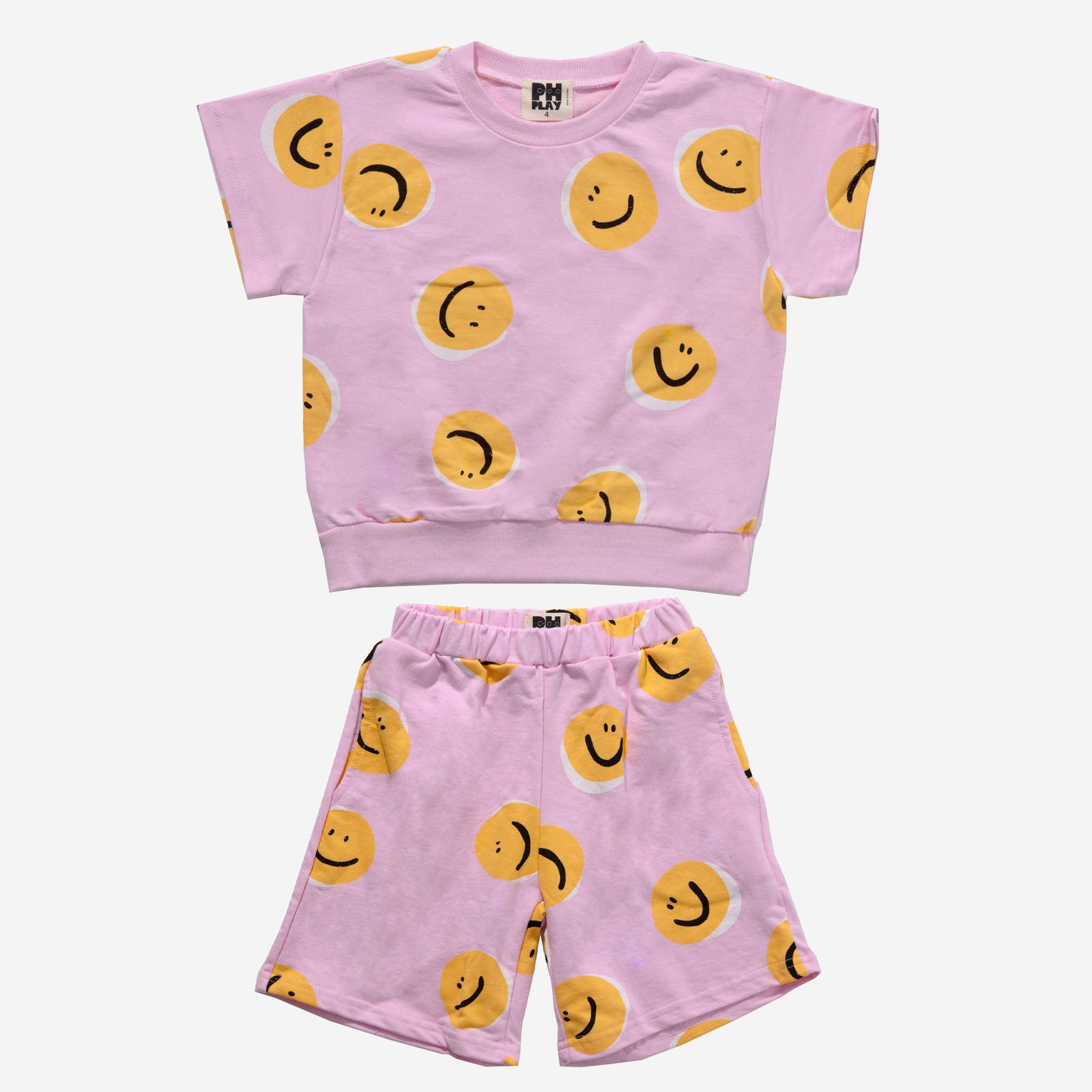 H Smile Sweatshirt Set