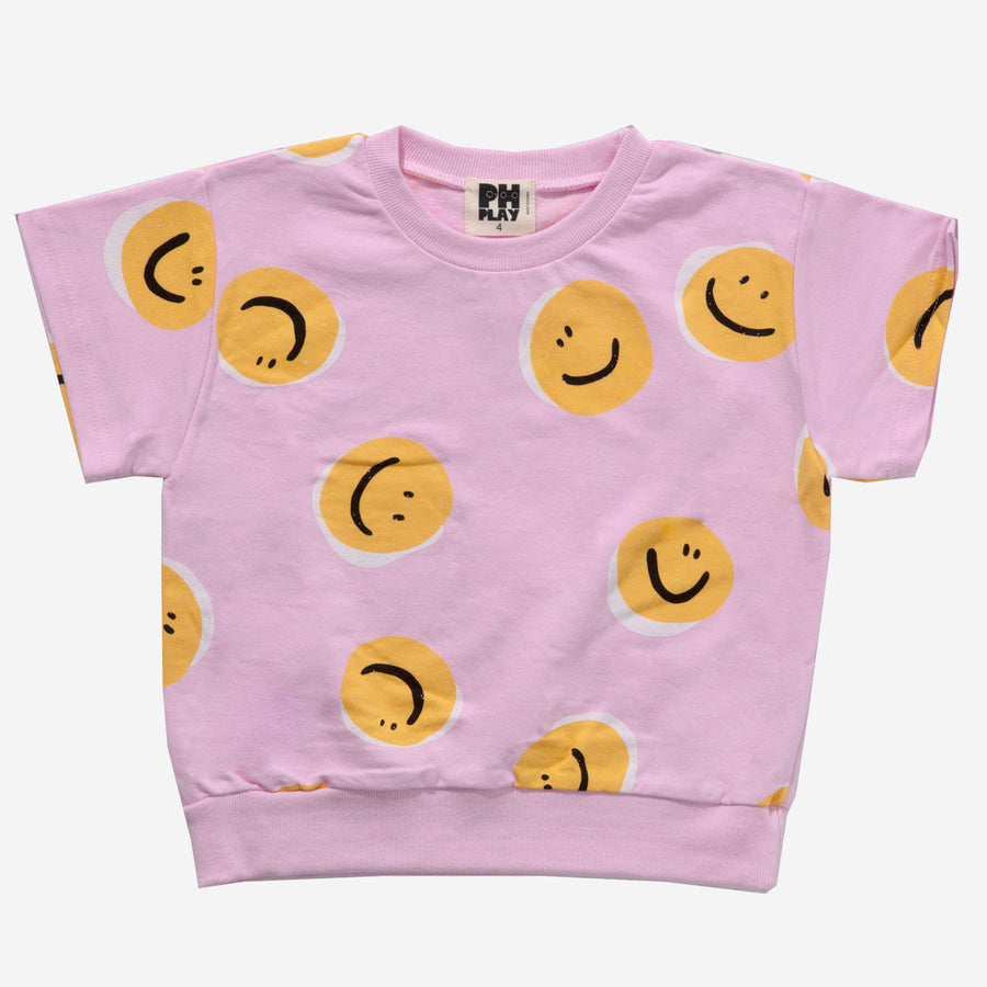 H Smile Sweatshirt Set