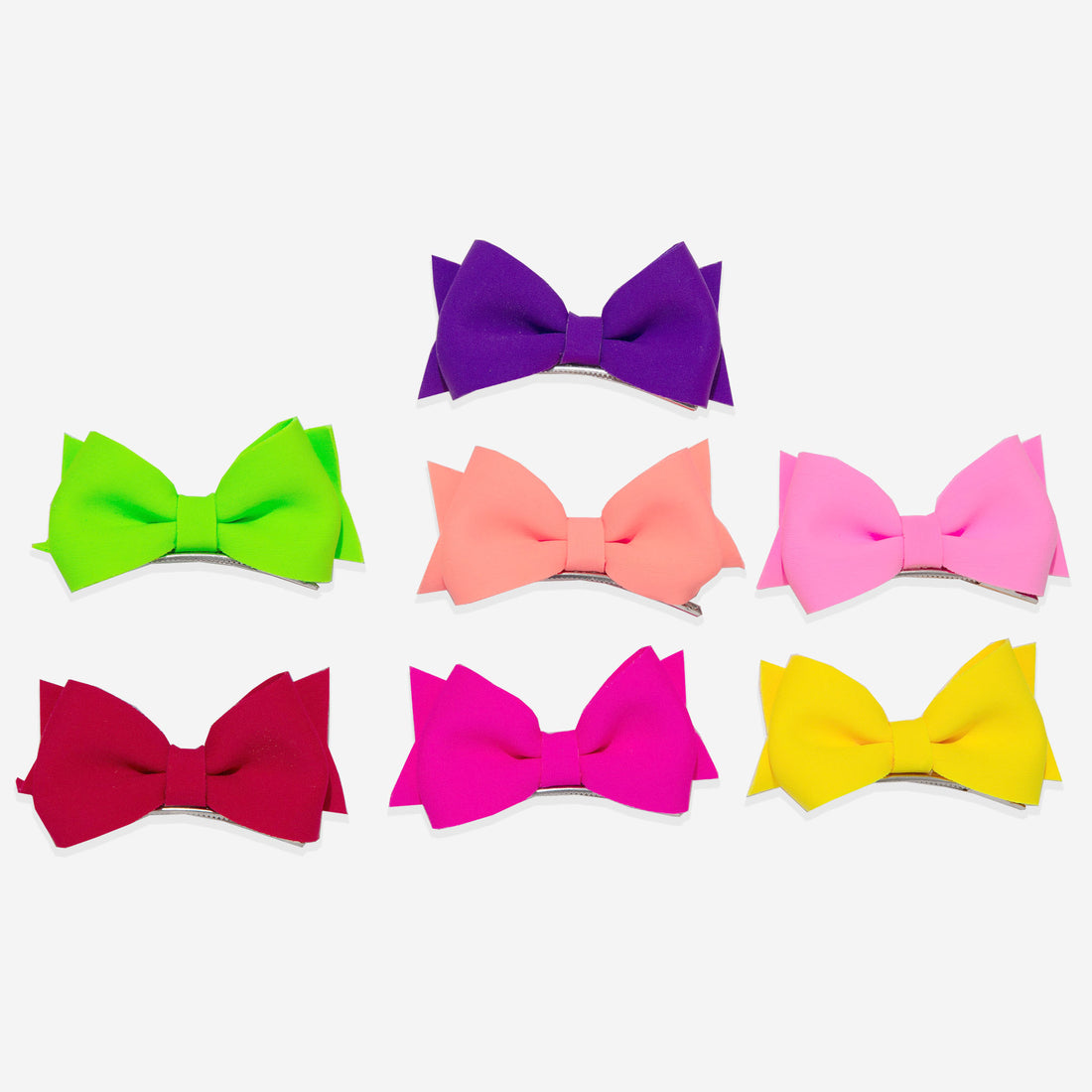 Neo Bow Hair Clips