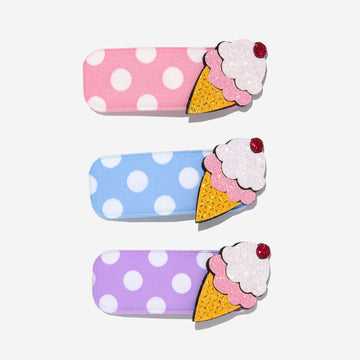 Ice Cream Clips - 3 Pack