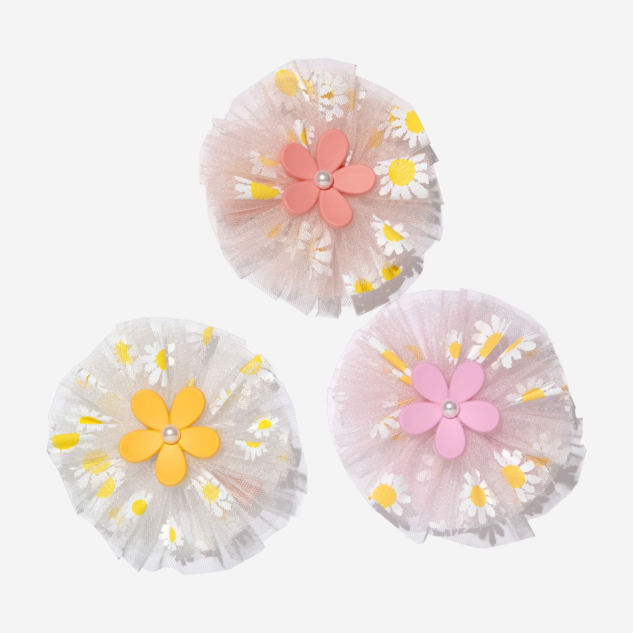 Tutu Daisy Clips