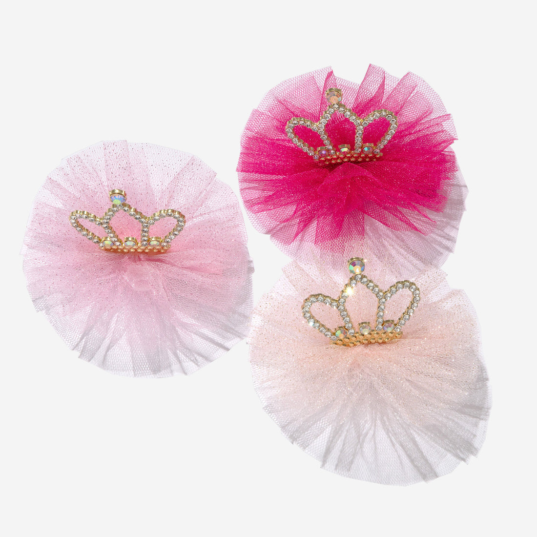 Crown Tutu Clips