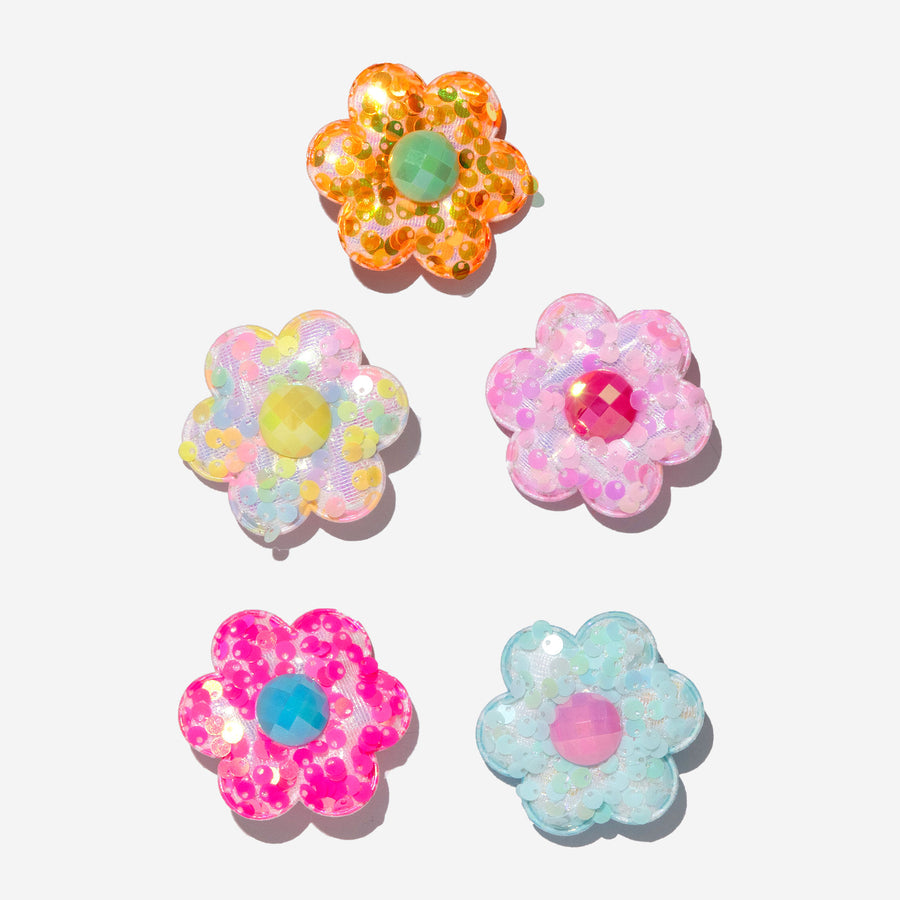 Spangle Flower Clips