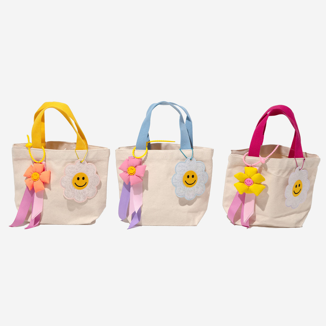 Daisy Charm Cotton Tote