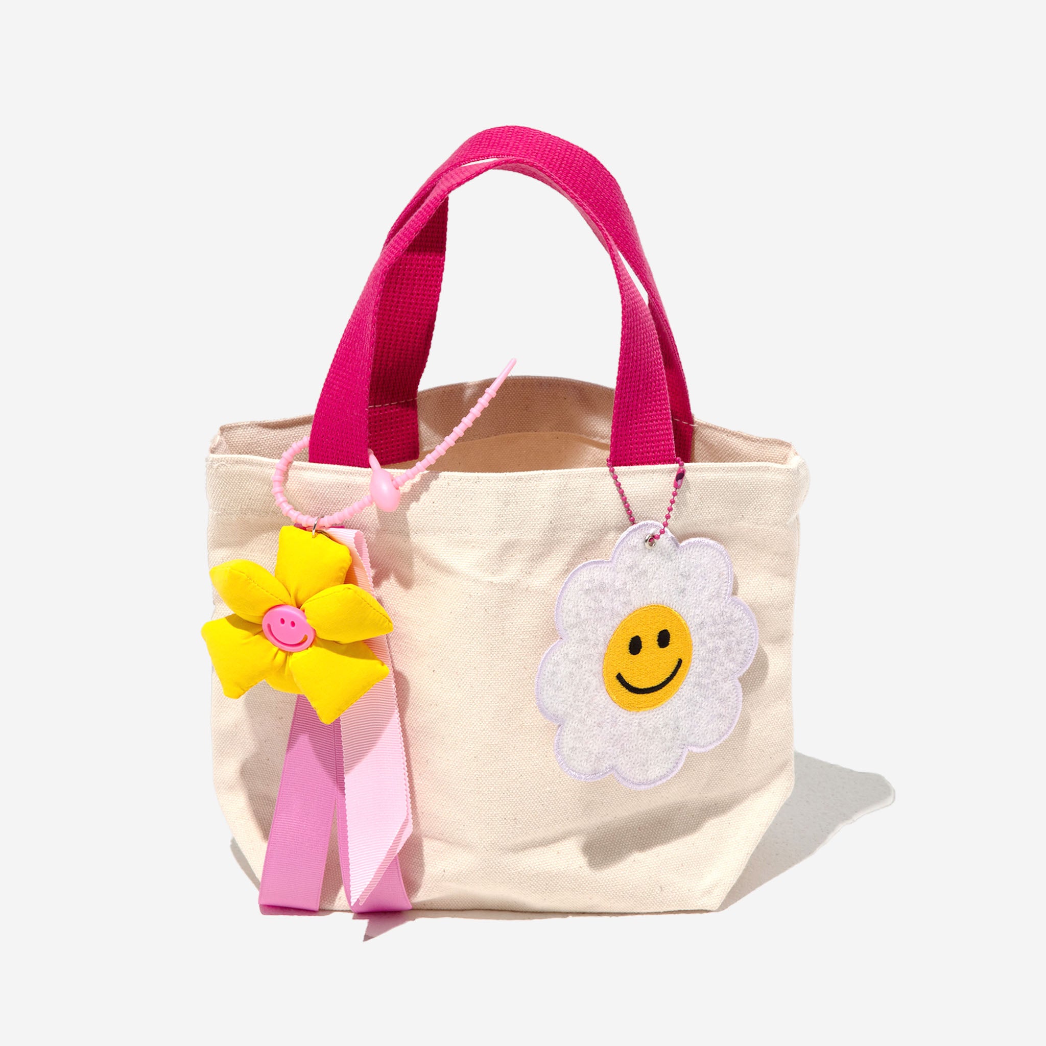 Daisy Charm Cotton Tote