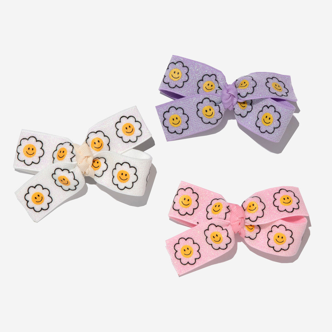 Daisy Bow Clips