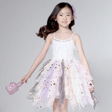 Fur Wave Tutu Dress