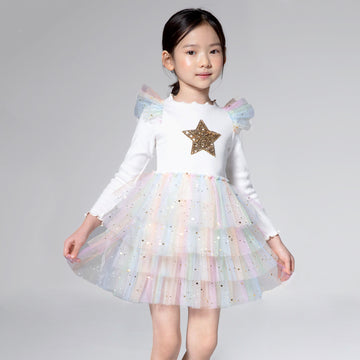 Frill Layered Tutu Dress