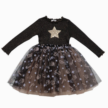 Gold Cane Tutu Dress