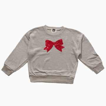 Sparkle Bow Sweatshirt