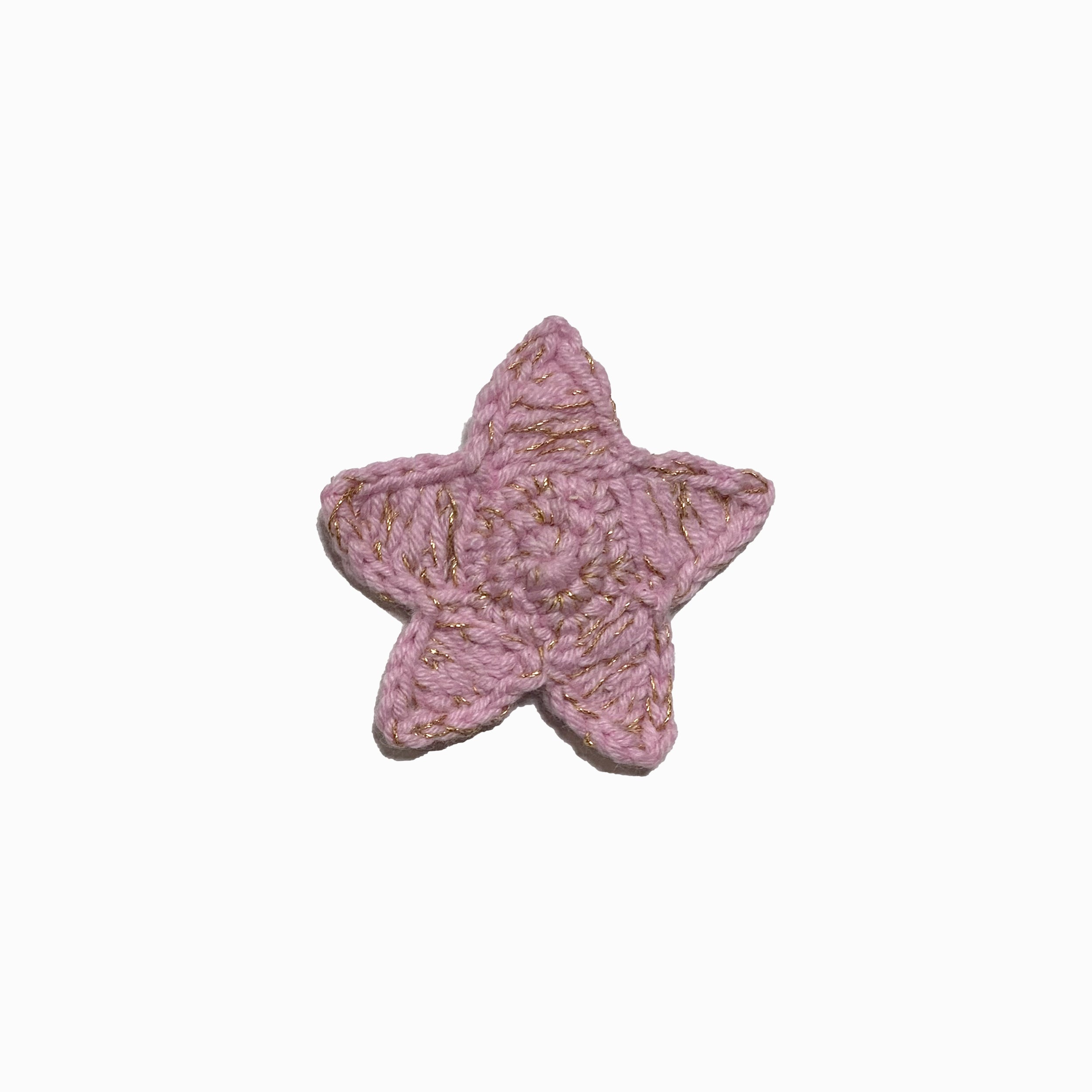 Knit Star Hair Pin